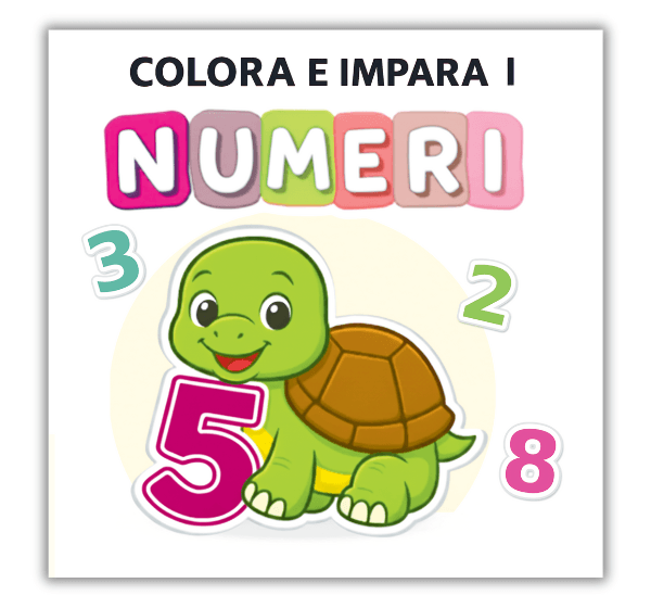 Libro per imparare i numeri