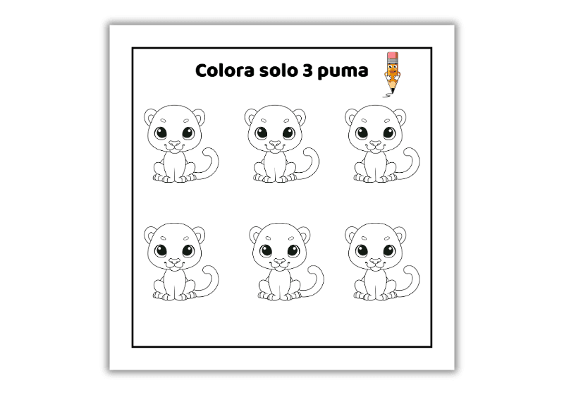 Libro da colorare per bambini impara i numeri 7 impara i numeri 2 1 – Mini Lettori