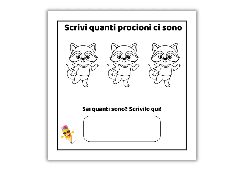 Libro da colorare per bambini impara i numeri 6 impara i numeri 2 – Mini Lettori
