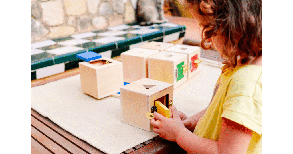Giochi Montessori per bambini 3 Juguetes Montessori para bebes cerraduras – Mini Lettori
