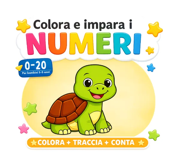 Libro per imparare i numeri