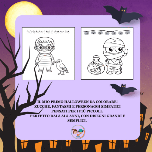 Libri da colorare per bambini 24 – Mini Lettori