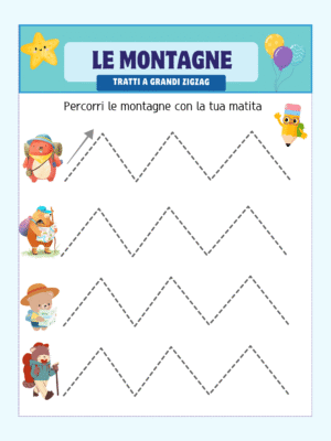 Libro di pregrafismo: dai 3 ai 5 anni 4 – Mini Lettori