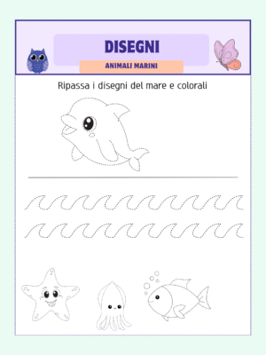 Libro di pregrafismo: dai 3 ai 5 anni 10 – Mini Lettori