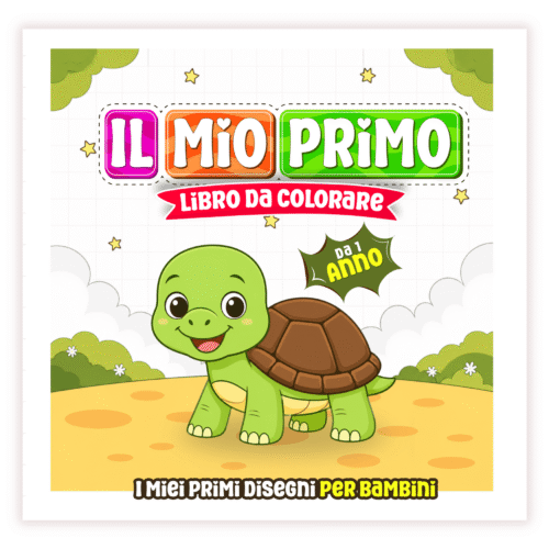 Libri da colorare per bambini 1 Libro da colorare per bambini con disegni grandi
